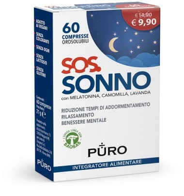 PURO SOS Sonno 60Cpr Orosol.