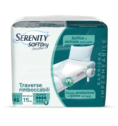 SERENITY TRAV SD SENS 80X180X15 -ULTIMI ARRIVI-PRODOTTO ITALIANO-OFFERTISSIMA-ULTIMI PEZZI-