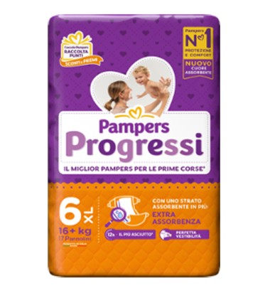 PAMPERS PROG XL 17PZ