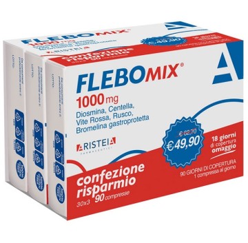FLEBOMIX 1000MG TRI-PACK 90CPR