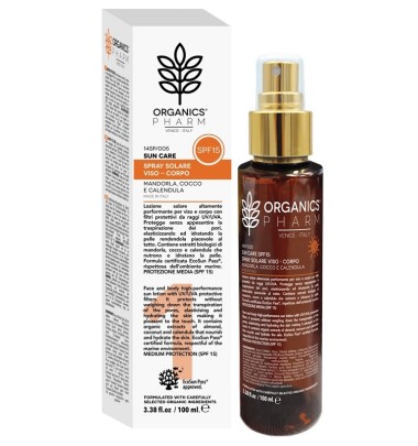 ORG PH SPRAY SOLARE V/C SPF15