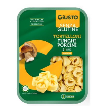 GIUSTO S/G TORTELLONI FUNG250G