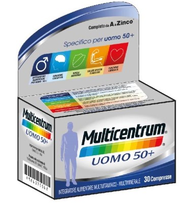 MULTICENTRUM UOMO 50+ 30CPR