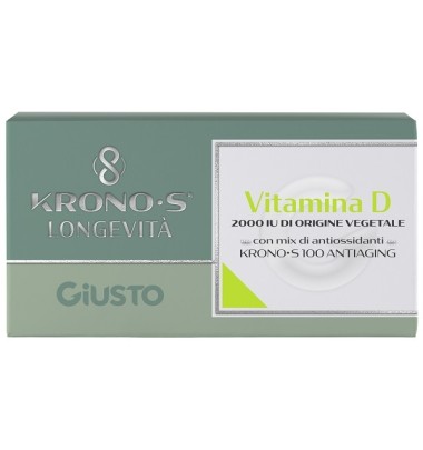 GIUSTO KRONOS Vit.D Veg.30Cpr