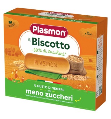 PLASMON Bisc.-30% Zucch.320g