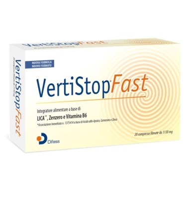 VERTISTOP FAST 20CPR