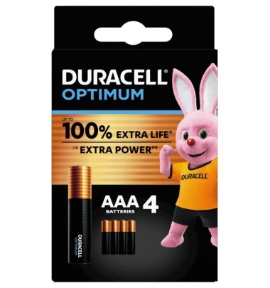 DURACELL OPTIMUM AAA B4*4pz