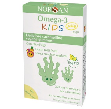 NORSAN OMEGA 3 KIDS JEL45CARAM