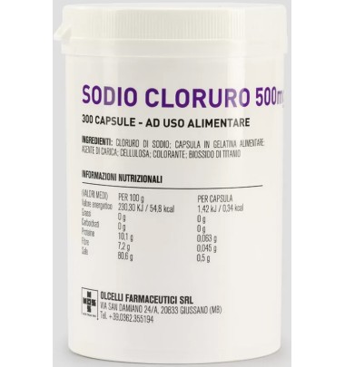 SODIO Clor.300Cps 500mg