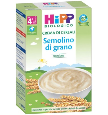 HIPP BIO CREMA CEREALI SEMOLIN