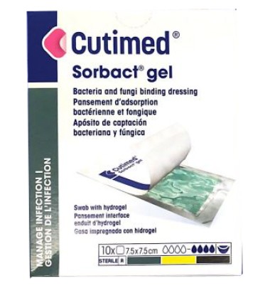 CUTIMED Sorbact Gel 7,5x7,5x10