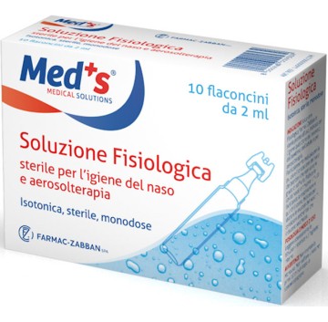 MEDS SOLUZIONE FISIOL 10F 2ML