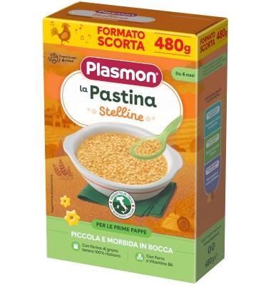 PLASMON PASTINA STELLINE 480G