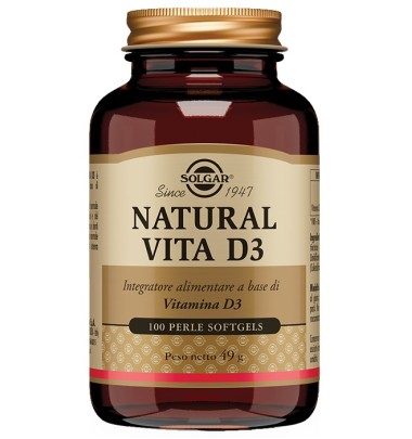 NATURAL VITA D3 100PRL N/F