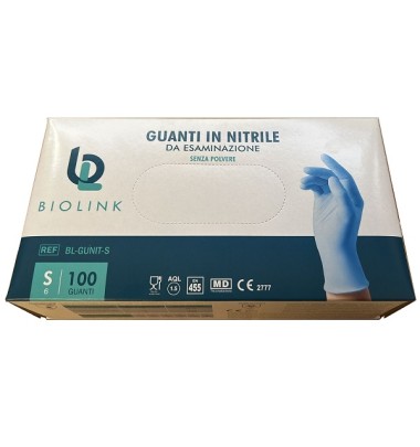 BL-GUNIT Guanti NITRILE S