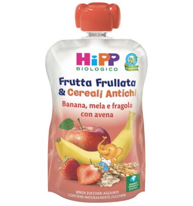 HIPP FRUTTA FRULL&CER BAN MELA