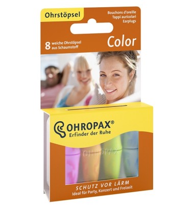 OHROPAX Tappi Aur.Sch.Col.8pz