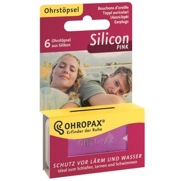 OHROPAX Tappi Aur.Sil.Pink 6pz