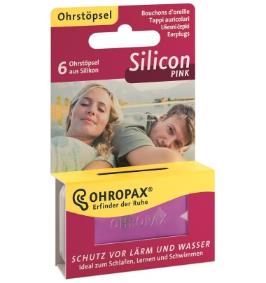 OHROPAX Tappi Aur.Sil.Pink 6pz