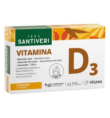 VITAMINA D3 2000UI VEG 60CPR