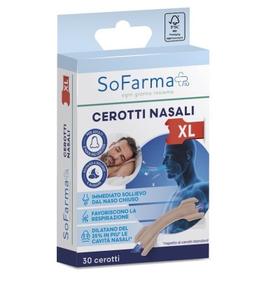 CEROTTO NASALE XXL 30PZ SF+