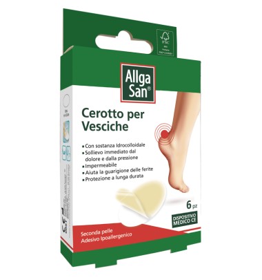 ALLGASAN CEROTTO VESCICHE 6PZ