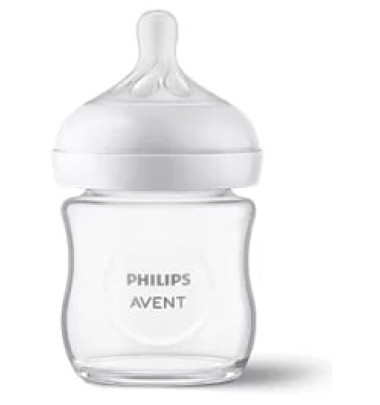 AVENT BIB NAT 3,0 VETRO 125ML