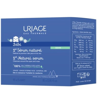 URIAGE BEBE SIERO FISIO 15X5ML