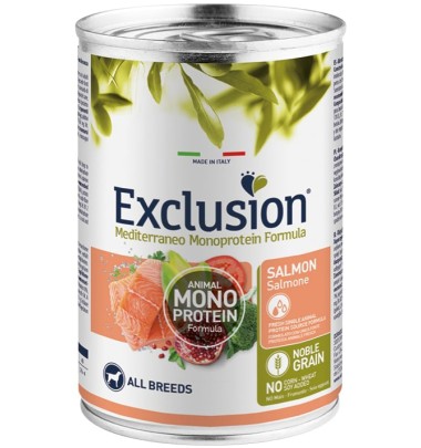 EXCLUSION M ADULT SALMON 400G