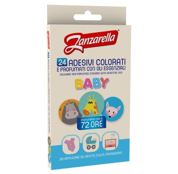 ZANZARELLA Sticker Baby 24pz