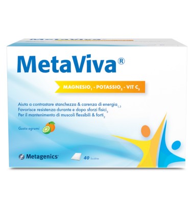 METAVIVA MG/K/VIT C 40 Bust.