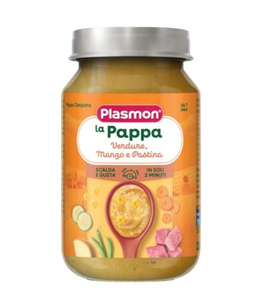 PLASMON La Pappa Verd/Manzo200