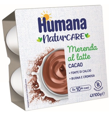 HUMANA Mer.Latte Cacao 4x100g