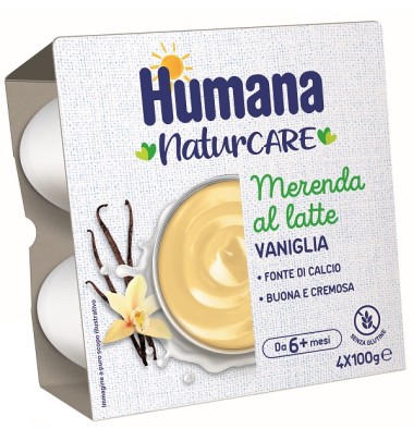 HUMANA Mer.Vaniglia*4x100g