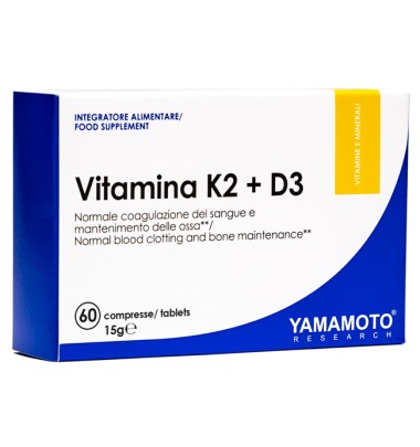 YAMAMOTO R VITAM.K2+D3 60CPR