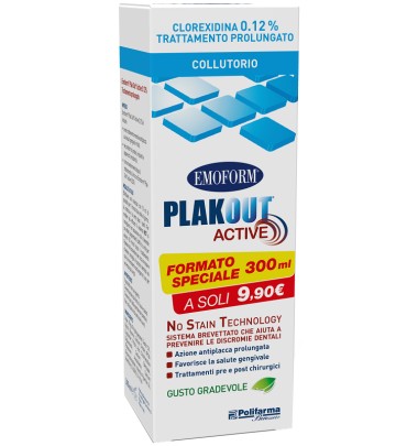 PLAK OUT Act.Coll.0,12% 300ml