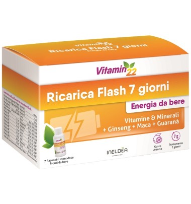 VITAMIN'22 Ricarica Flash 7gg