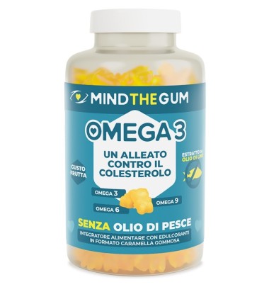 MIND THE GUM OMEGA 3 60PAST GO