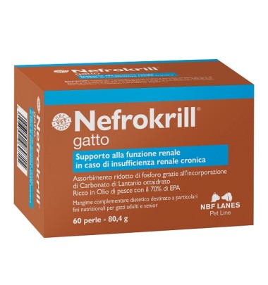 NEFROKRILL Gatto 60 Perle