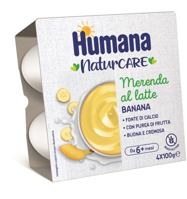 HUMANA Mer.Banana*4x100g