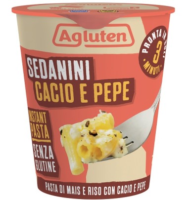 AGLUTEN Sedanini Cacio&Pepe70g