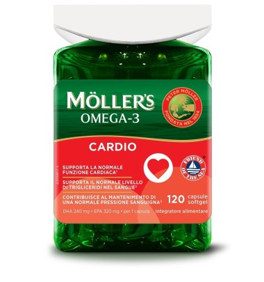 MOLLER'S Omega3 Cardio 120 Cps
