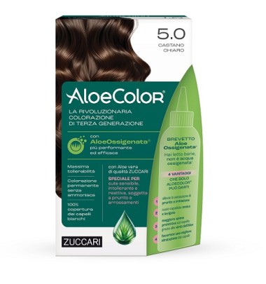 ALOECOLOR 5,0 CASTANO CHIARO