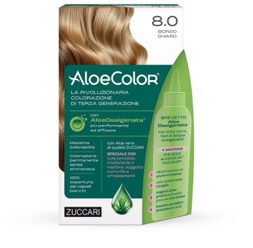 ALOECOLOR 8,0 BIONDO CHIARO