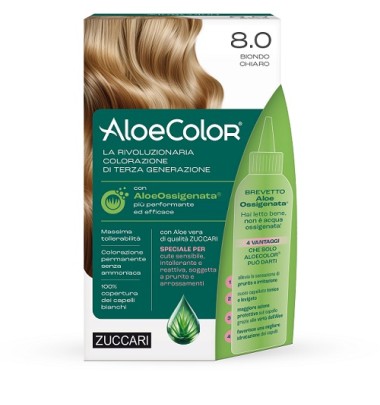 ALOECOLOR 8,0 BIONDO CHIARO
