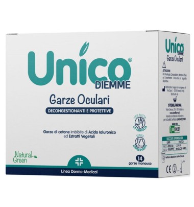 UNICO GARZE OCULARI14PZ