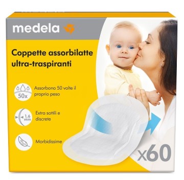 MEDELA Coppette*Assorbil.60pz