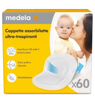 MEDELA Coppette*Assorbil.60pz