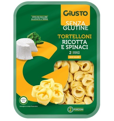 GIUSTO S/G Tortelloni Ric/Spin