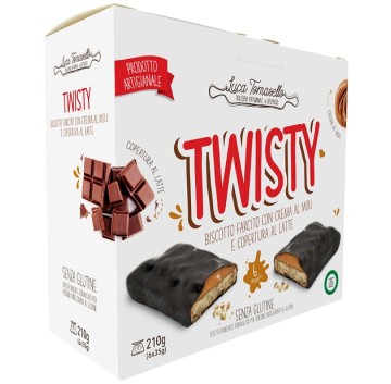 TWISTY BISCOTTO CREMA MOU 210G